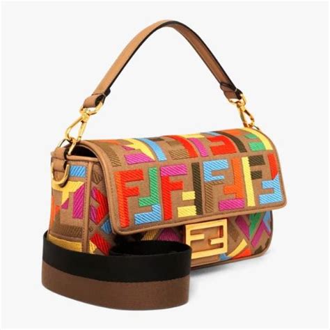 fendi handle bag|Fendi bag with thick strap.